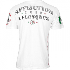Футболка Affliction Cain Velasquez UFC 166 Revolutionary - White, Фото № 2